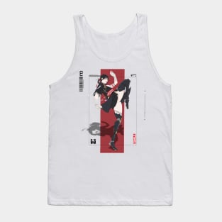 Cyborg Girl Tank Top